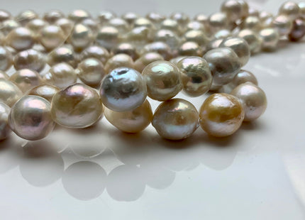 11-13 mm Natural Color  Baroque Freshwater Pearl Beads Genuine Natural Color Edison Baroque Pearls #1081