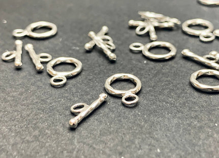 8 mm 925 Sterling Silver Toggle Clasp Twisted Sterling Silver Toggle 925 Sterling Silver Toggle Sterling Silver Clasp #10372