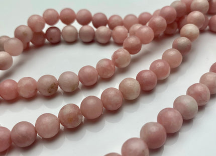 4mm 6mm 8mm 10mm Smooth Round Natural Pink Opal Gemstone Beads Natural Round Pink Opal Gemstone Loose Beads #2366