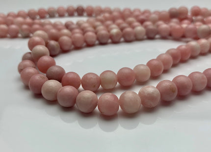 4mm 6mm 8mm 10mm Smooth Round Natural Pink Opal Gemstone Beads Natural Round Pink Opal Gemstone Loose Beads #2366