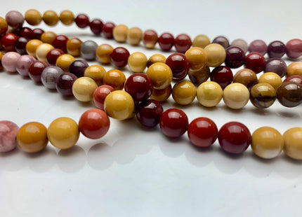 4mm 6mm 8mm 10mm 12mm AAA Natural Smooth Round Mookaite Gemstone Beads Genuine High Quality Mookaite Gemstone Loose Beads #2382
