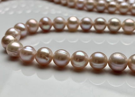 8.5-9 mm Natural Pink Potato Freshwater Pearl Beads Genuine Natural Pink Freshwater Potato Pearl Beads #1386