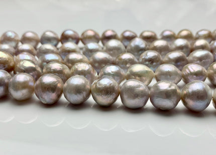 11-13 mm AAA Natural Pale Lavender Pink Baroque Freshwater Pearl Beads Natural Pink Color Baroque Pearls #1078