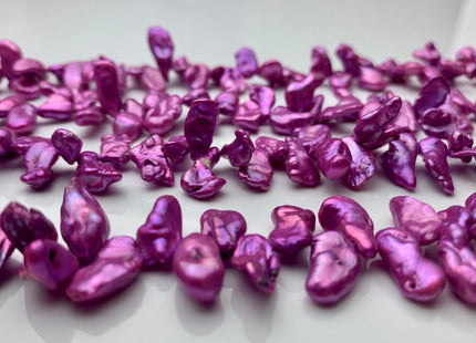 6x10-13 mm AA Top Drilled Purple Color Keishi Freshwater Pearl Beads Rare Purple Color Keishi Side Drilled Dancing Pearl Beads #1423