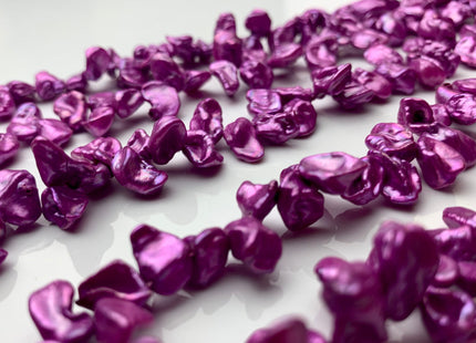 6x10-13 mm AA Top Drilled Purple Color Keishi Freshwater Pearl Beads Rare Purple Color Keishi Side Drilled Dancing Pearl Beads #1423
