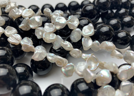 7x8-9 mm AA Natural White Top Drilled Keshi Freshwater Pearl Beads Rare Dancing Keshi Genuine Pearl Beads #1476