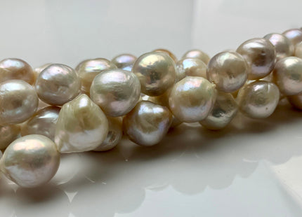 11-13 mm Natural Color  Baroque Freshwater Pearl Beads Genuine Natural Color Edison Baroque Pearls #1081