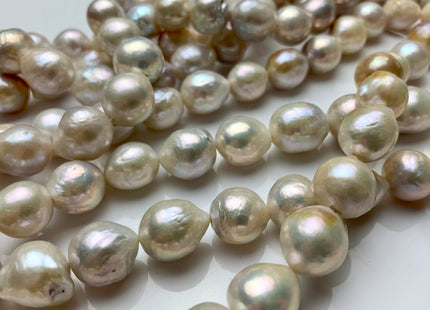 11-13 mm Natural Color  Baroque Freshwater Pearl Beads Genuine Natural Color Edison Baroque Pearls #1081