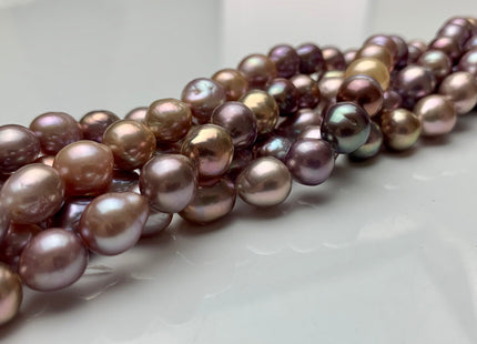 10-10.5x11-13 mm AAA Very Rare Dark Mauve Pink Baroque Edison Pearl Genuine Top Quality Natural Edison Pearl With Iridescent Color #1821