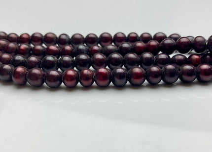 5mm 6mm 7mm 8mm Large Hole Rare Burgundy Red Potato Freshwater Pearl Beads Hole Size 1.5mm 2.2mm Pearls #1862