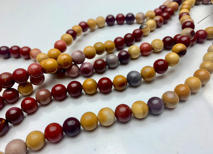 4mm 6mm 8mm 10mm 12mm AAA Natural Smooth Round Mookaite Gemstone Beads Genuine High Quality Mookaite Gemstone Loose Beads #2382