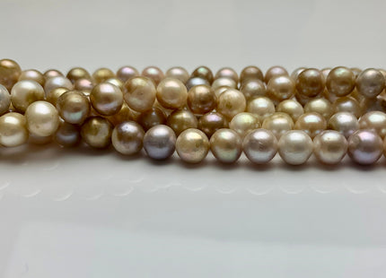 7-9 mm Natural Seaweed Color Potato Freshwater Pearl Beads Genuine Natural Color Freshwater Potato Pearls #88