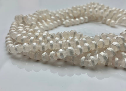 6 mm 8 mm 10 mm 12 mm AAA DZI Tibetan Agate Faceted Round Cream White Stripe Tibetan Agate Gemstone Loose Beads #2564