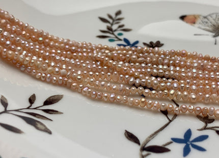 WHOLESALE 2 mm Tiny Seed Pearl Beads Natural White Pink Or Gray Color Potato Freshwater Pearls Genuine Freshwater Pearl Seed Pearls #821