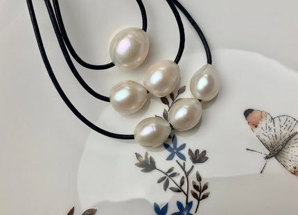 ONE Piece 10-14x12-17 mm AA Large Hole Natural White Rice/Oval Pearl Beads Through Hole Size 2.2 mm Genuine Large Hole Pearls #1740