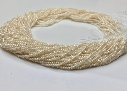 1.8-2 mm AAA Natural White Tiny Seed Freshwater Pearl Beads Genuine Quality White Potato Freshwater Seed Pearls #1817