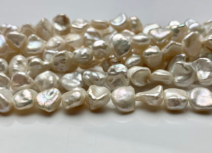 9 mm AAA Natural White Freshwater Keishi Nugget Pearl Beads Genuine Natural White Freshwater Keshi Pearls #1990