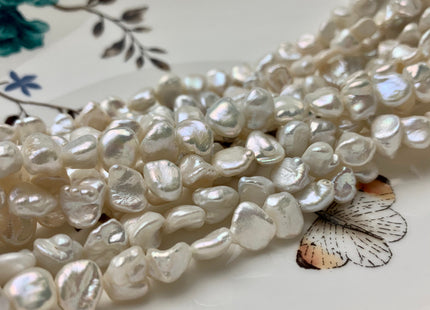 9 mm AAA Natural White Freshwater Keishi Nugget Pearl Beads Genuine Natural White Freshwater Keshi Pearls #1990