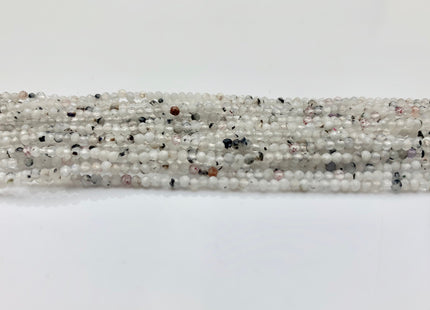 2 mm 2.5 mm Faceted Round Tiny Mixed Color Quartz Gemstone Beads Genuine Natural Quartz Gemstone Loose Beads 15.5 Inches Strand #2639