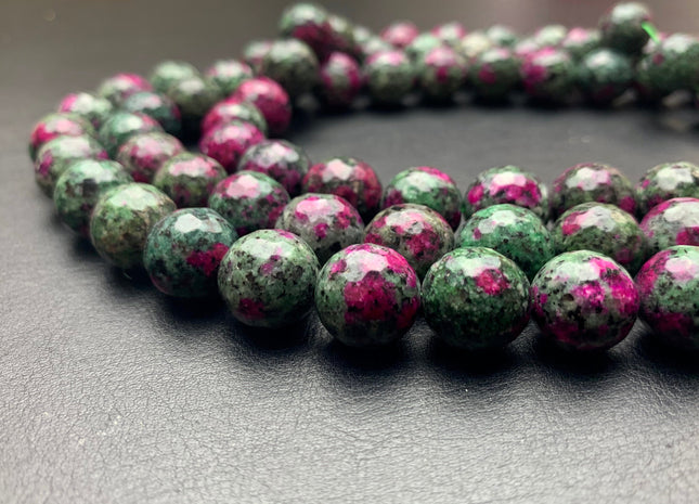 14 mm Faceted Round Fire Agate Gemstone Beads Heat Treated Multi Ruby Pink Color Natural Gemstone Agate 15.5 Inches Strand #2664