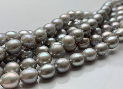 7x9 mm AAA Gray Color Freshwater Pearls Rice/Oval Shape Pearl Beads Genuine High Luster Smooth Freshwater Pearls #P1003