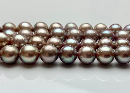 8-10 mm AAA Very Rare Natural Dark Mauve Pink Color Edison Baroque Freshwater Pearls Limited Edition Cultured Edison Baroque Pearls  #1969