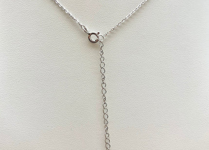 925 Sterling Silver/Gold Necklace Chain With Smile Curve Design Pendant Setting Finding For Half Drilled Pearl DIY Jewelry Necklace #10033-A
