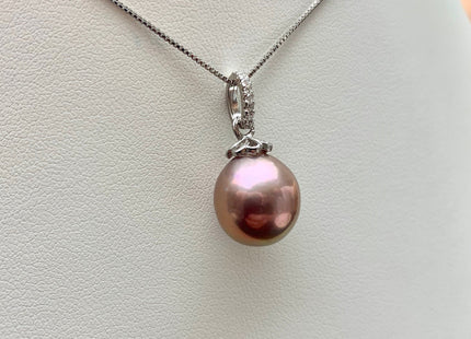 One Piece 925 Sterling Silver Pendant Cap Setting Finding For Half Drilled Pearl Genuine 925 Sterling Silver W/CZ Pendant DIY Jewelry #10035