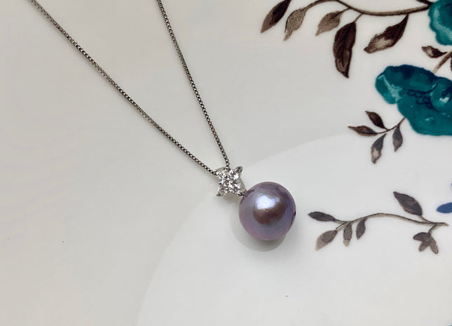 One Piece 925 Sterling Silver/Gold Pendant Setting Finding For Half Drilled Pearl Genuine 925 Silver W/CZ Cross Pendant DIY Jewelry #10037