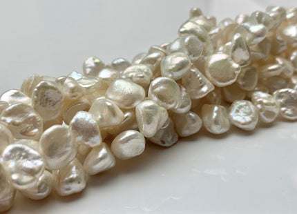 9 mm AAA Natural White Freshwater Keishi Nugget Pearl Beads Genuine Natural White Freshwater Keshi Pearls #1990