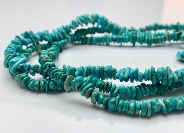 2-5x8-10 mm All Natural Bright Blue Green Turquoise Gemstone Beads Good Quality Small Chips Genuine Natural Turquoise Beads #3006