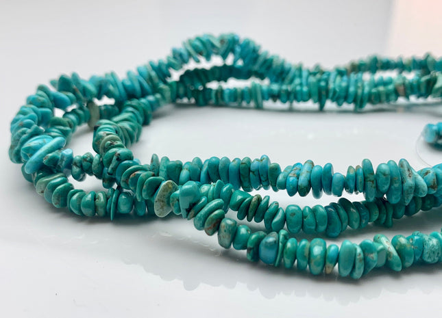 2-5x8-10 mm All Natural Bright Blue Green Turquoise Gemstone Beads Good Quality Small Chips Genuine Natural Turquoise Beads #3006