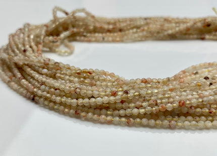 BEST DEAL 2 mm Natural Faceted Round Jade Gemstone Beads Genuine Golden Color Jade Gemstone Loose Beads 15.5 Inches Strand #3003