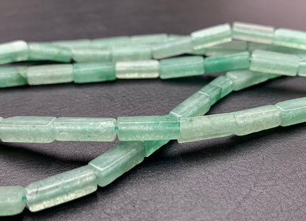 4-5x13 mm Cuboid Tube Shape Green Color Aventurine Gemstone Beads Green Aventurine Loose Beads 15.5 Inches Strand #2958