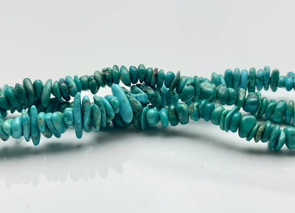 2-5x8-10 mm All Natural Bright Blue Green Turquoise Gemstone Beads Good Quality Small Chips Genuine Natural Turquoise Beads #3006