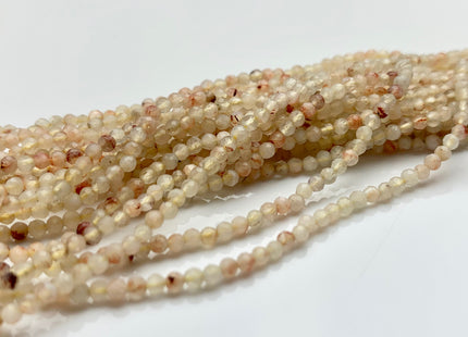 BEST DEAL 2 mm Natural Faceted Round Jade Gemstone Beads Genuine Golden Color Jade Gemstone Loose Beads 15.5 Inches Strand #3003