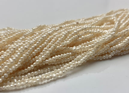 1.5-2mm Tiny Freshwater Pearl Beads Seed Pearls Natural White Freshwater Potato Pearl Beads Tiny Seed Pearls #P1045