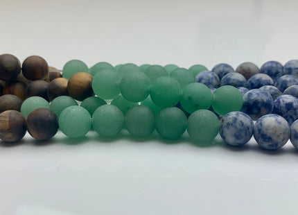 4mm 6mm 8mm 10mm 12mm Natural Chakra Matte Round Beads Genuine Amethyst Aventurine Lapis Tiger Eye Yellow Jade Sodalite Red Jasper #3093