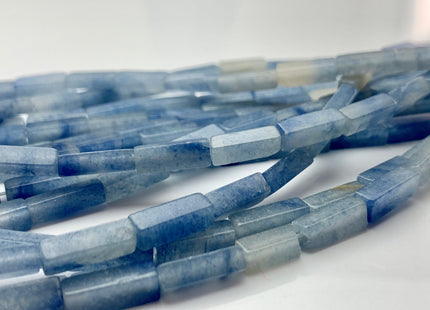 4-5x13 mm Cuboid Tube Shape Blue Aventurine Gemstone Beads Genuine Natural Multi Blue Color Aventurine Loose Beads 15.5 Inches Strand #3251