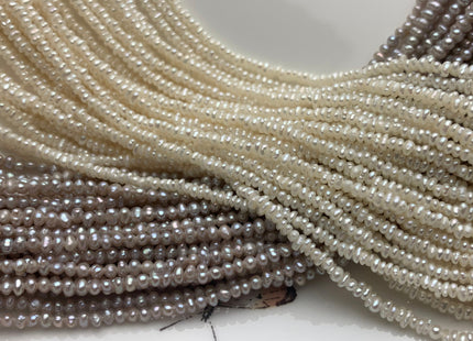 1.5-2.5mm Natural White Tiny Seed Freshwater Pearl Beads Natural White Genuine Freshwater Pearl Beads Rare Tiny Seed Pearls #36