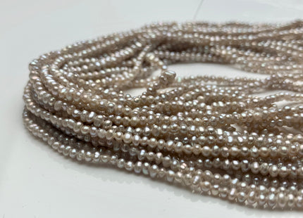 1.5-2.5mm Natural White Tiny Seed Freshwater Pearl Beads Natural White Genuine Freshwater Pearl Beads Rare Tiny Seed Pearls #36