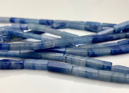 4-5x13 mm Cuboid Tube Shape Blue Aventurine Gemstone Beads Blue Color Aventurine Loose Beads 15.5 Inches Strand #3529