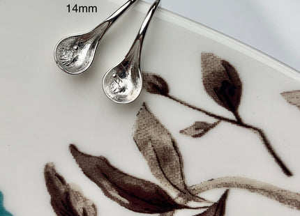 One Pair 925 Sterling Silver Or Gold Simple Hook Earring Setting 925 Sterling Silver Earring Hook Findings For Half Drilled Pearls #10116