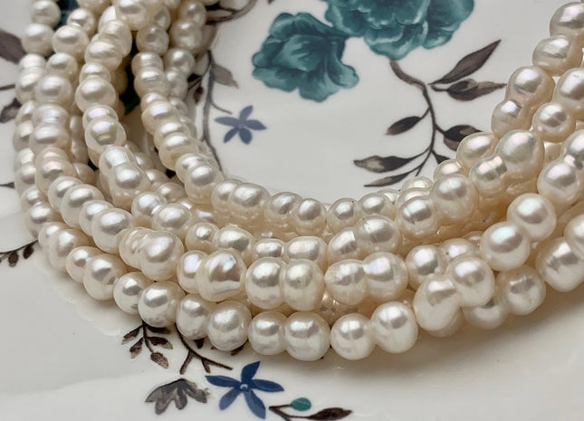 7-8x11-12 mm AAA Peanut Shape Natural White Color Freshwater Pearl Beads Genuine Very Rare Freshwater Baroque Peanut Pearl 32 Pieces #P1371