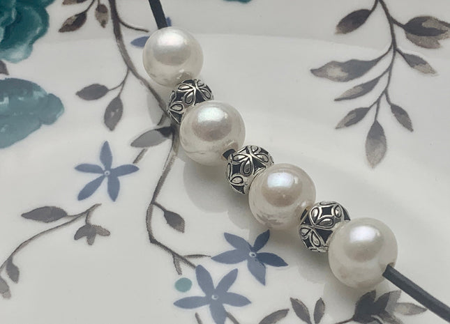 One Piece 5x7.5 mm 925 Sterling Silver Tibetan Style Silver Spacer Ring Genuine Sterling Silver Large Hole Spacer Beads #10149