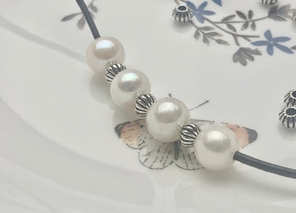 One Piece 4x5.5 mm 925 Sterling Silver Tibetan Style Silver Spacer Ring Genuine Sterling Silver Large Hole Spacer Beads #10150