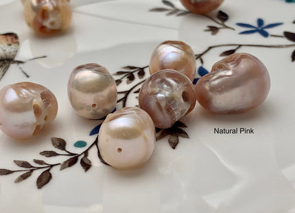 One Piece 10-11x12-15mm Hand Carved Skull Freshwater Pearl Beads Genuine Natural Top Half Drilled Mauve Pearl For DIY Earring Pendant #P1494