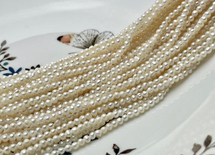 2 mm AA Natural White Tiny Freshwater Potato Pearl Beads Genuine Freshwater Natural Seed Pearl Beads #P1692