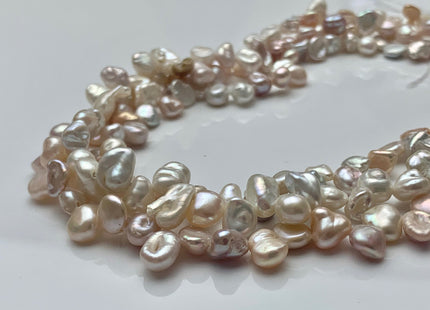 6-7mm Natural Pale Pink Color Keshi Nugget Freshwater Pearl Bead Top Drilled Keshi Pearl Genuine Freshwater Tiny Keshi Nugget Pearls #P1700
