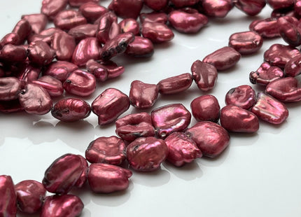 8x10 mm Top Drilled OR Diagonal Drilled Biwa Stick Freshwater Pearl Beads Pink Color Genuine Freshwater Biwa Pearls #1239